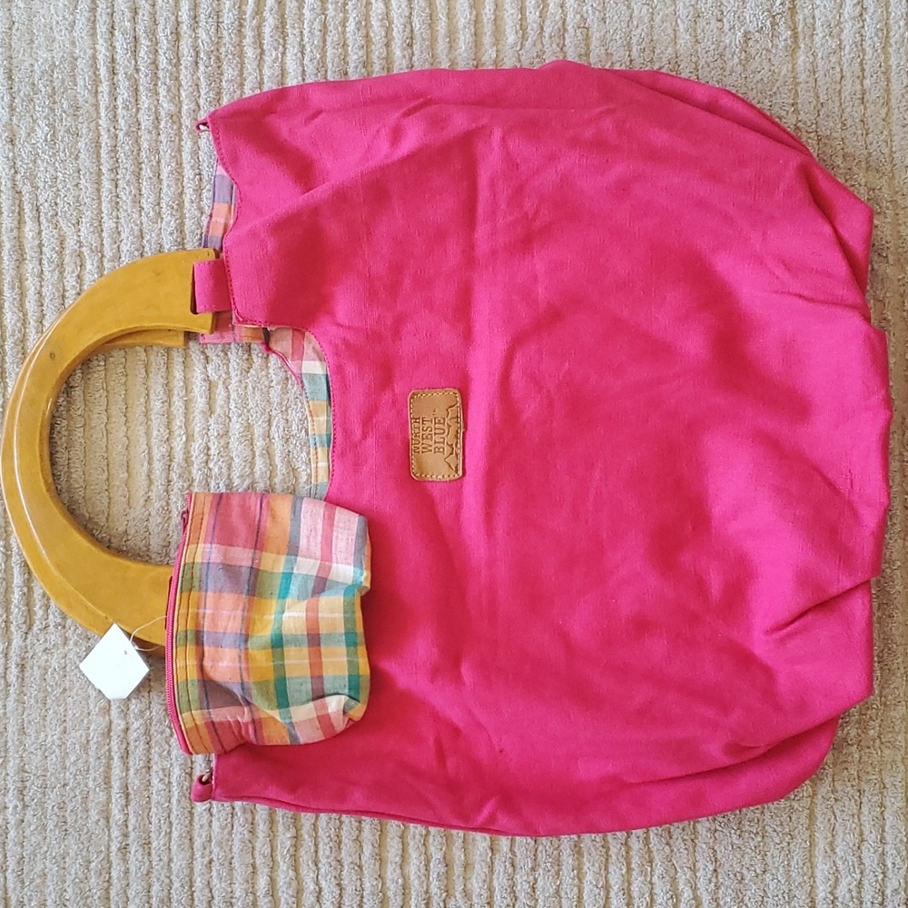 NWT Northwest Blue Canvas Bag